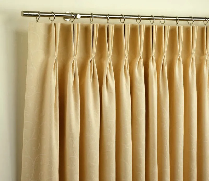 • Tape and (Pinch) Pleated Curtains1